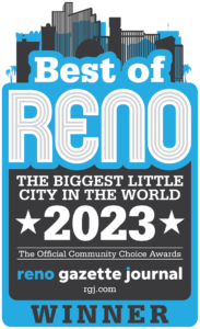 Best of Reno 2023 badge